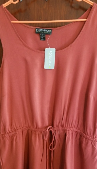 Rust Color Forever 21 Plus Sundress - Picture 2 of 2